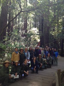 Park Academy class at Muir Woods, June 17, 2014.