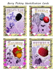 Redwood National Park's Berry Identification Cards show you which berries to salivate over. Download the cards here.