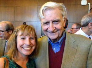 With my conservation hero, Professor E.O. Wilson. 